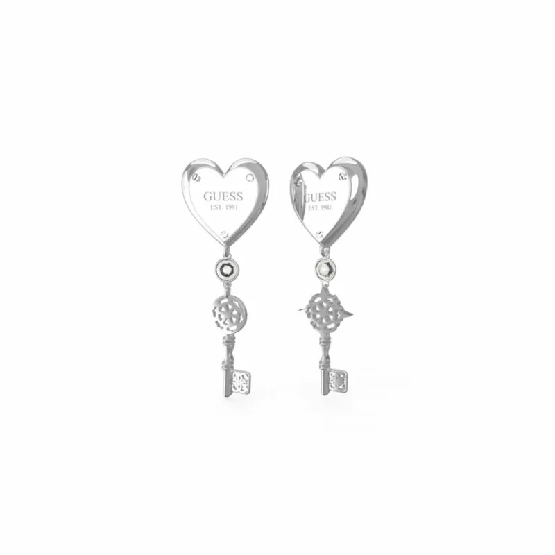Sieviešu Auskari Guess JUBE04217JWRHT-U Nerūsējošais tērauds