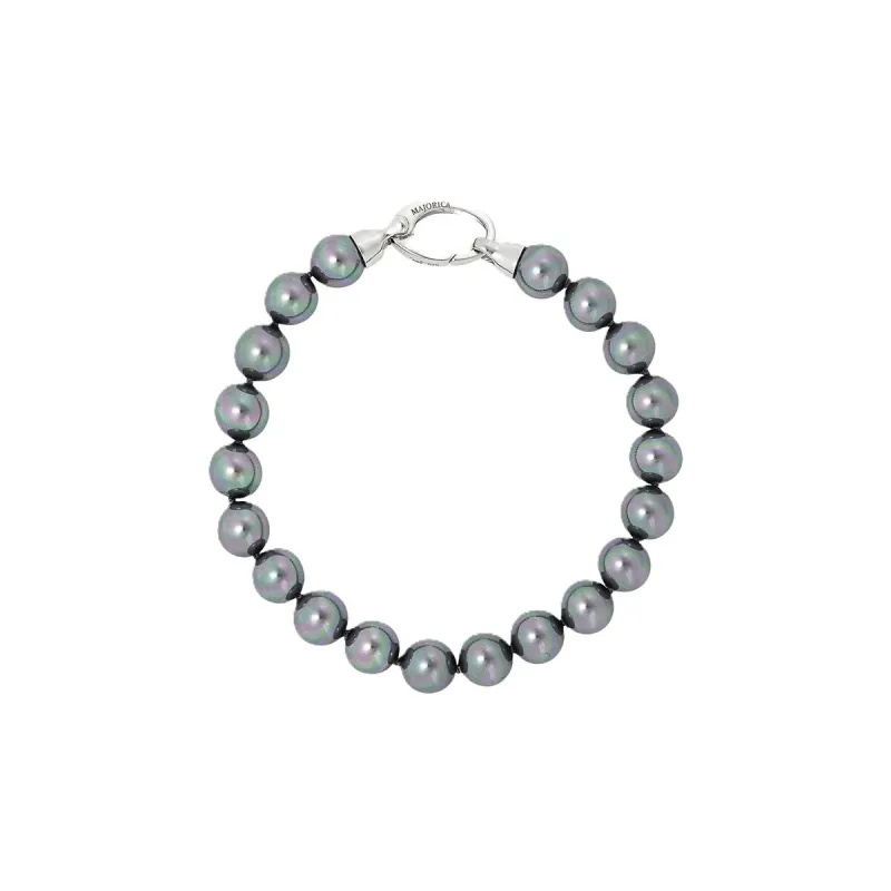 Ladies' Bracelet Majorica 09864.03.2.B19.021.1 Grey