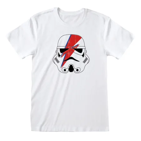 Футболка с коротким рукавом унисекс Star Wars Ziggy Stormtrooper Белый