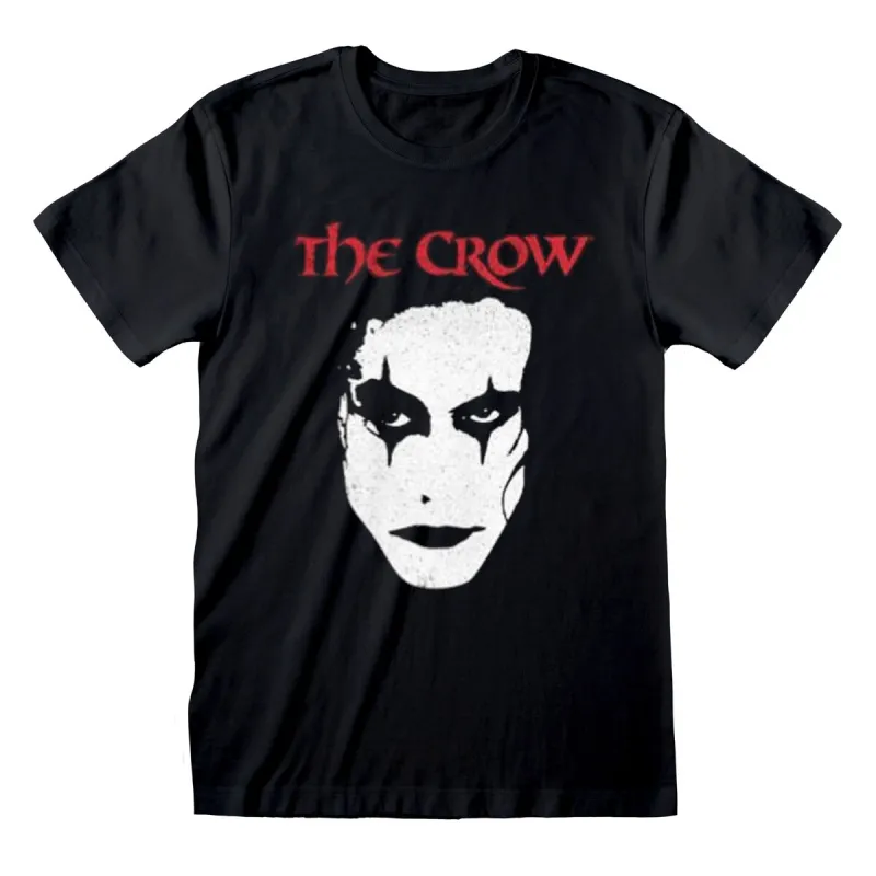Unisex T-paita The Crow Face Musta