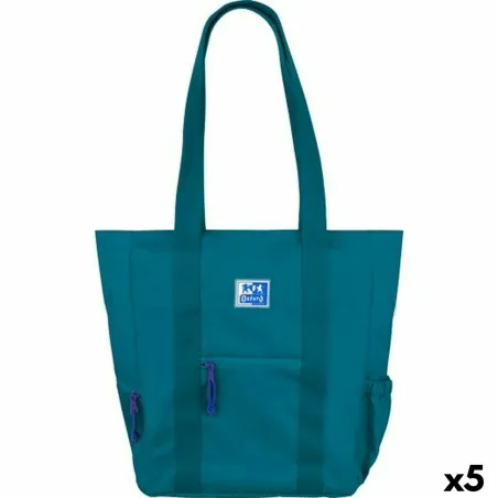 Krepšys Oxford B-TRENDY AQUA Mėlyna 34 x 31 x 12 cm (5 vnt.)