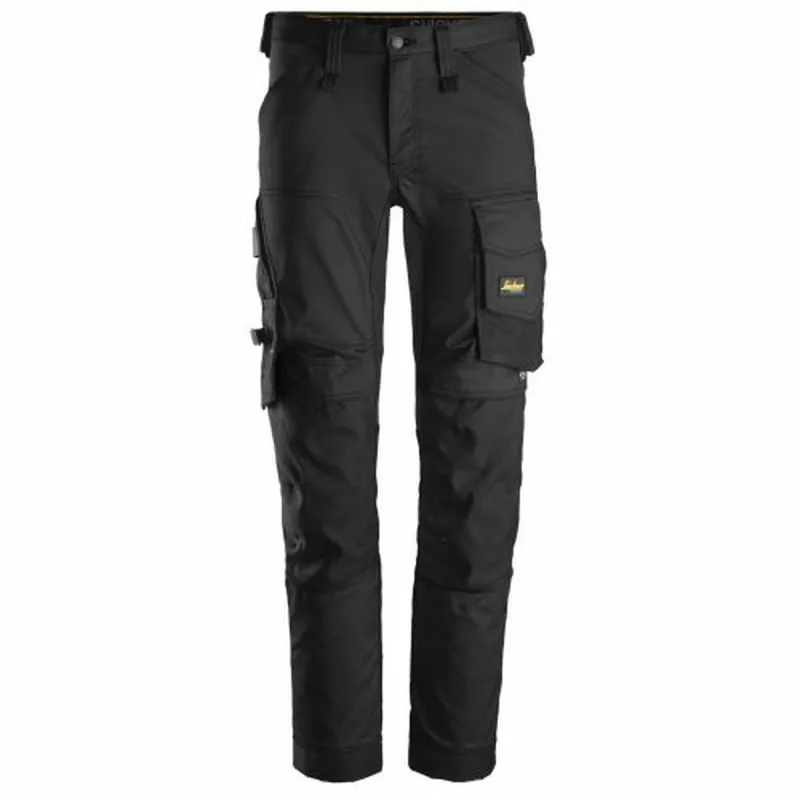 Garās bikses Snickers Workwear negro Melns