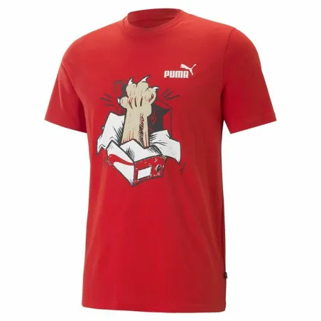 Lyhythihainen paita Puma Graphics Sneaker For All Time Punainen Unisex