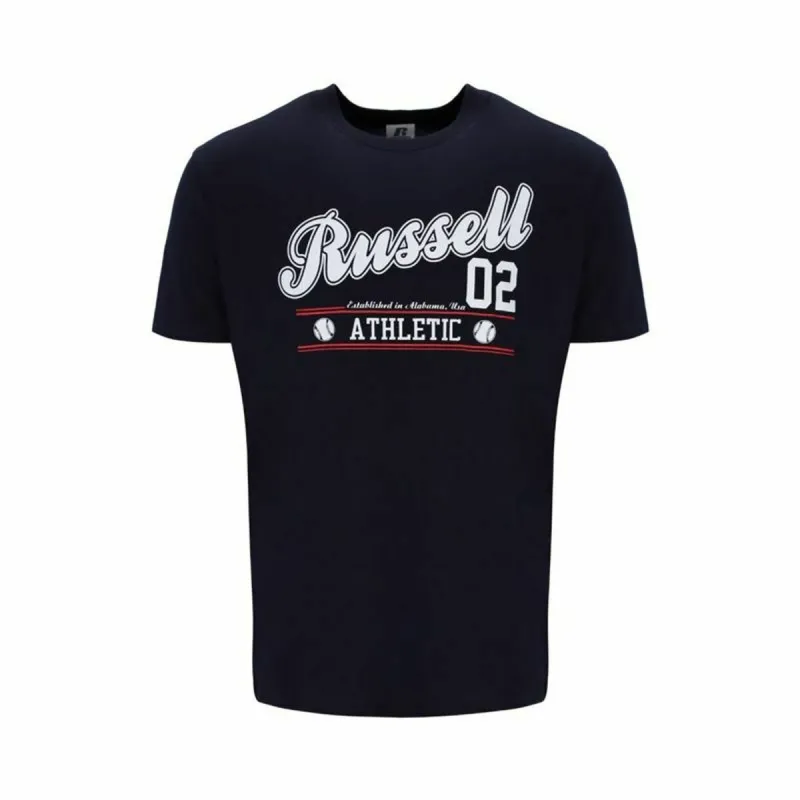 Lühikeste varrukatega T-särk Russell Athletic Amt A30311 Must Mehed