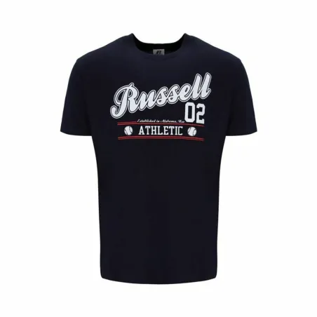 Marškinėliai su trumpomis rankovėmis Russell Athletic Amt A30311 Juoda Vyras