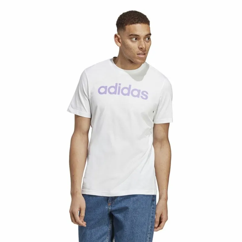 Vyriški marškinėliai su trumpomis rankovėmis Adidas Essentials Balta