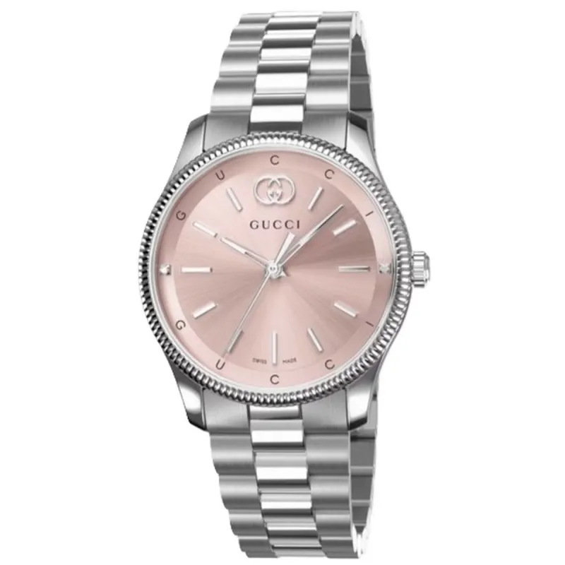 Sieviešu Pulkstenis Gucci YA1265062 Sudrabains