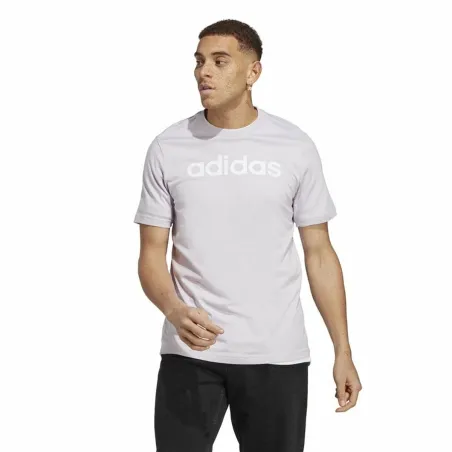 Vyriški marškinėliai su trumpomis rankovėmis Adidas Essentials Alyvinė