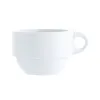 Tee- ja kohvitass Quid Basic Valge 250 ml (12 Ühikut)