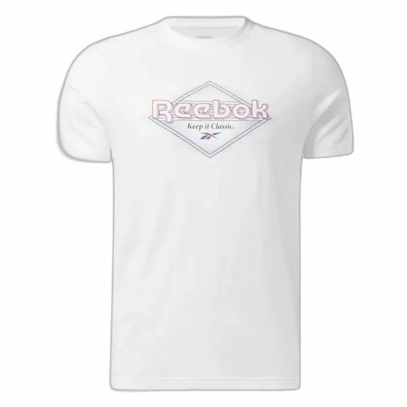 Vyriški marškinėliai su trumpomis rankovėmis Reebok Graphic Series Balta