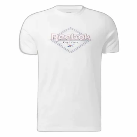 Vyriški marškinėliai su trumpomis rankovėmis Reebok Graphic Series Balta