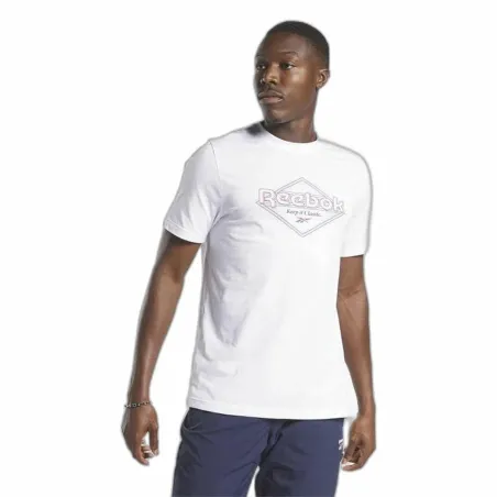 Vyriški marškinėliai su trumpomis rankovėmis Reebok Graphic Series Balta