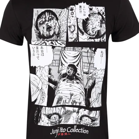 Lyhythihainen paita Junji Ito Surgery Musta Unisex