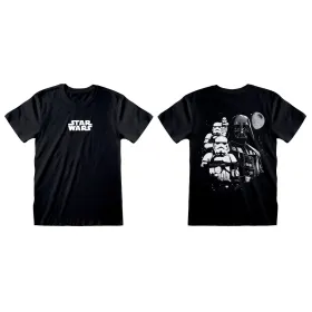Lyhythihainen paita Star Wars Collage Musta Unisex