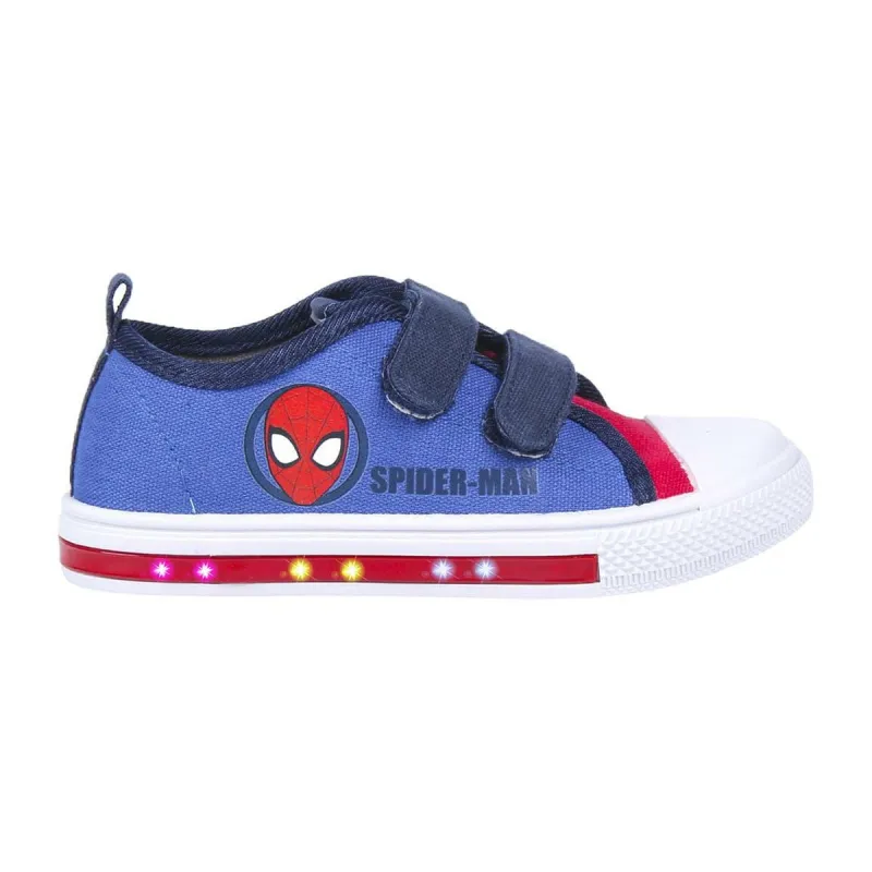 Lasten rennot kävelykengät Spider-Man Valot Sininen