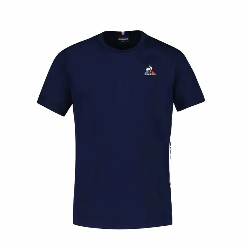 Child's Short Sleeve T-Shirt Le coq sportif N°1 Tricolore Dark blue