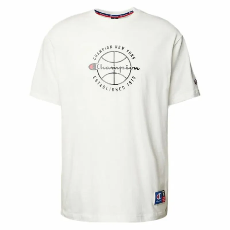 Vīriešu Krekls ar Īsām Piedurknēm Champion Crewneck