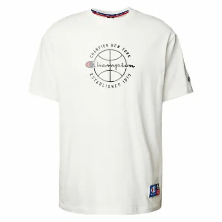 Vīriešu Krekls ar Īsām Piedurknēm Champion Crewneck