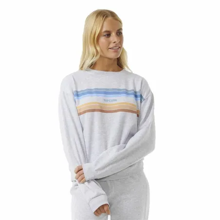 Dressipluus ilma kapuutsita, naiste Rip Curl High Tide Surf Crew Hall