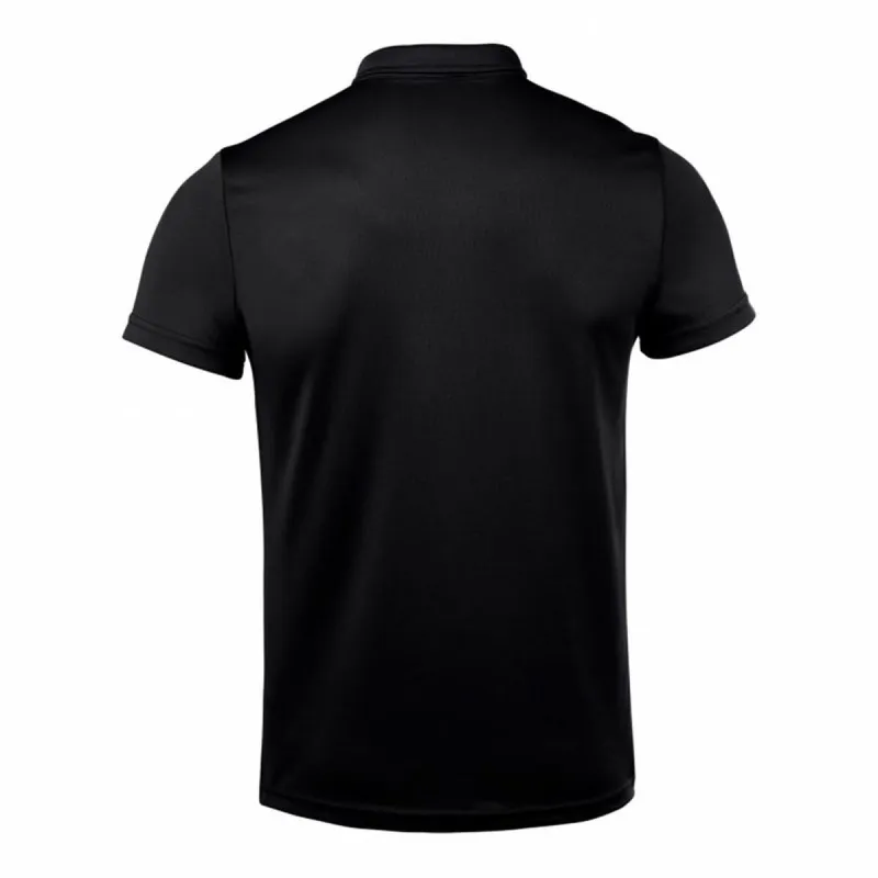 Vīriešu Polo ar Īsām Piedurknēm Joma Sport Hobby  Melns