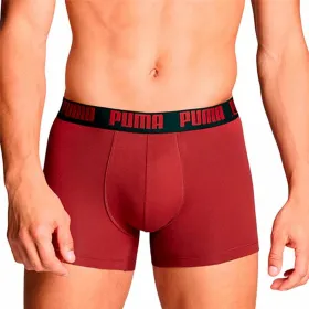 Miesten bokserit Puma burgundy Punainen