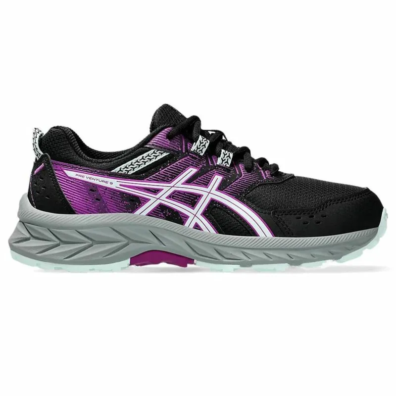 Spordijalanõud Lastele Asics Pre Venture 9 Gs Must Roosa