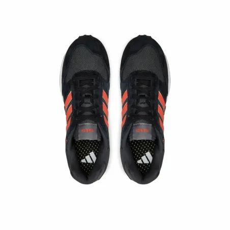 Повседневная обувь мужская Adidas Run 80S Чёрный