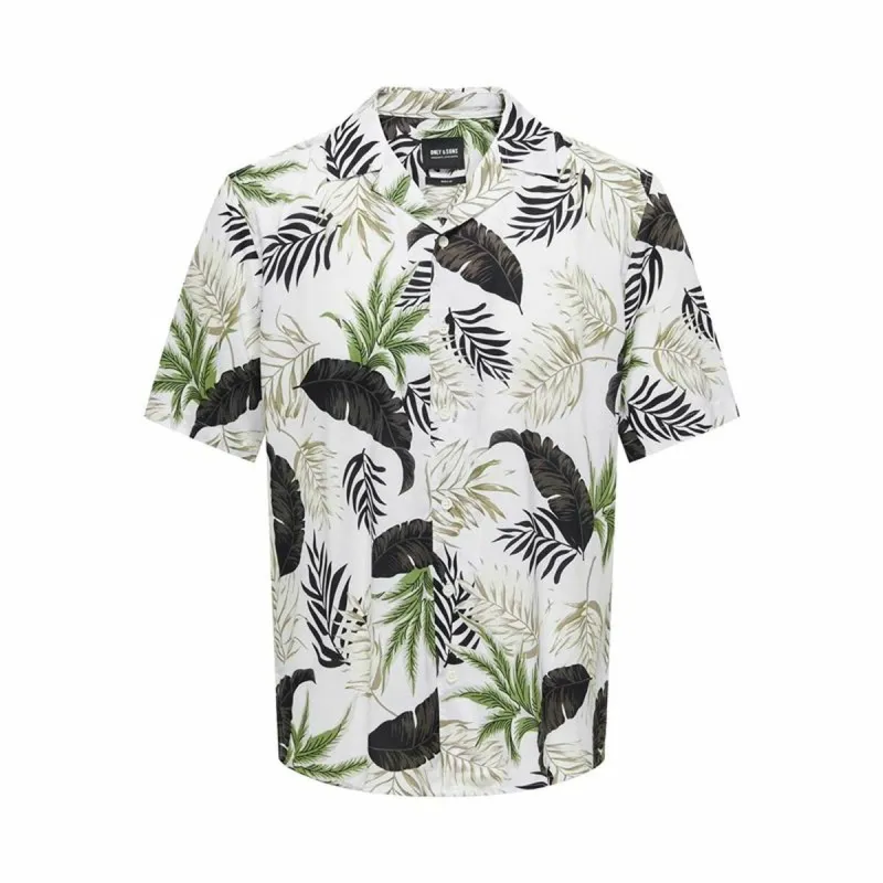 Marškiniai Only & Sons Cuba Casual Trumpa žarna