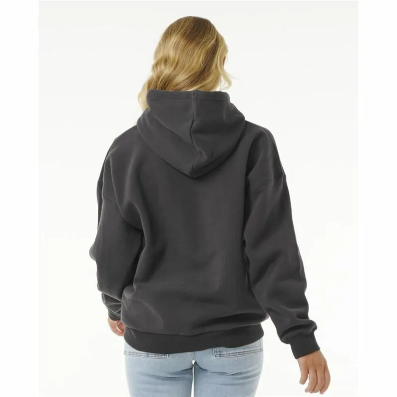 Sieviešu Sporta Krekls ar Kapuci Rip Curl Varsity Melns
