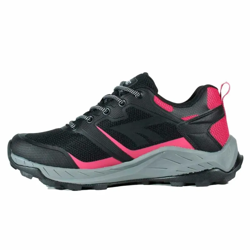 Женские спортивные кроссовки Hi-Tec Toubkal Low Wp Чёрный