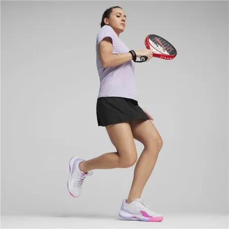 Sportbačiai moterims Puma Nova Smash Balta Tamsiai violetinė