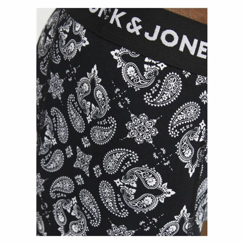 Мужские боксеры Jack & Jones Jacparis Trunks Чёрный