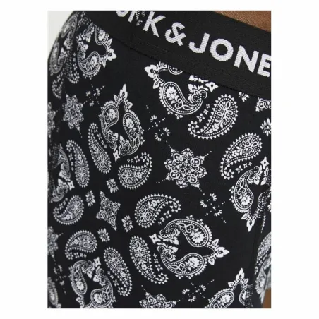 Vīriešu Bokseršorti Jack & Jones Jacparis Trunks Melns