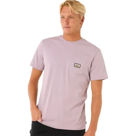 Футболка с коротким рукавом мужская Rip Curl Surf Paradise Badge Tee