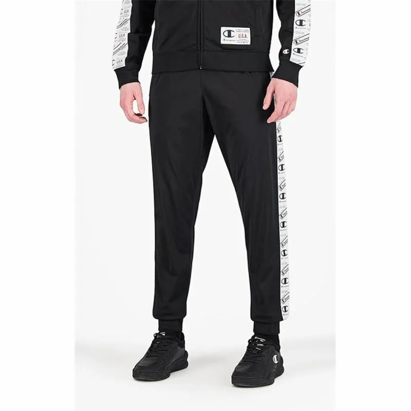 Штаны Champion Rib Cuff Чёрный