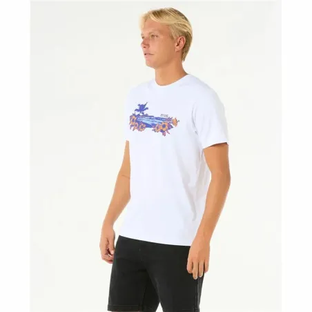 Футболка с коротким рукавом мужская Rip Curl Surf Paradise Белый