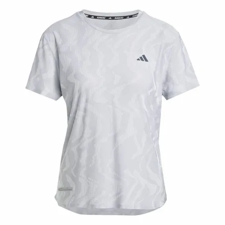 Moteriški marškinėliai su trumpomis rankovėmis Adidas Ultimate Engineered Running Balta
