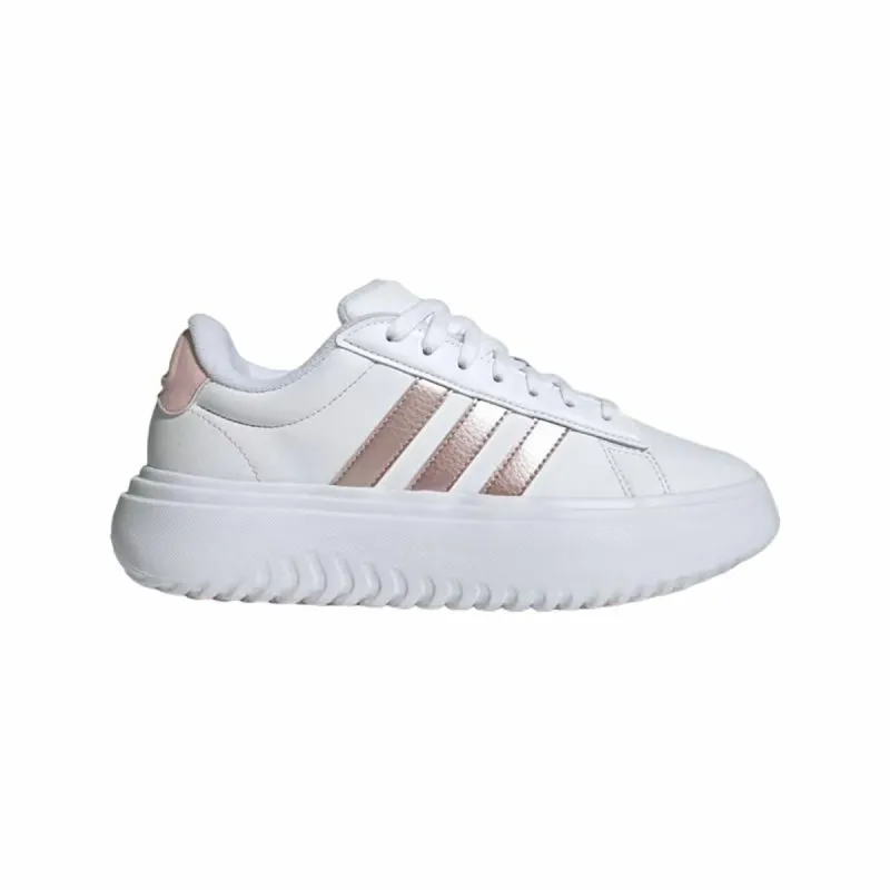 Sporta Bikses Sievietēm Adidas Grand Court Platform Balts