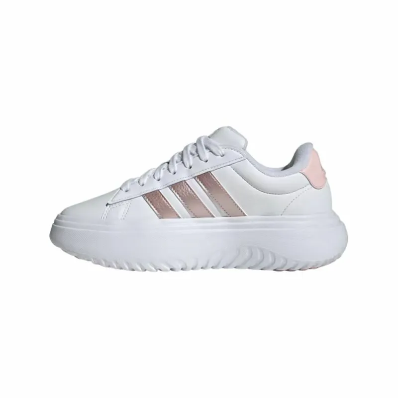 Женские спортивные кроссовки Adidas Grand Court Platform Белый