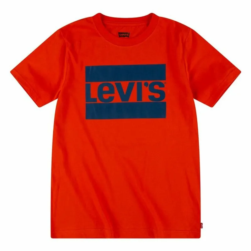 Marškinėliai su trumpomis rankovėmis Levi's Sportswear Logo B Raudona