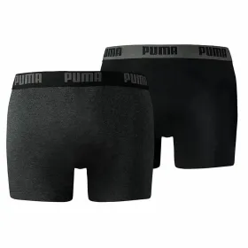 Apatinių kelnaičių rinkinys Puma Basic Pilka Boxer 2 Dalys