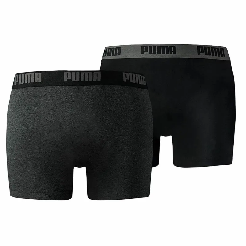 Набор трусов Puma Basic Серый Boxer 2 Предметы