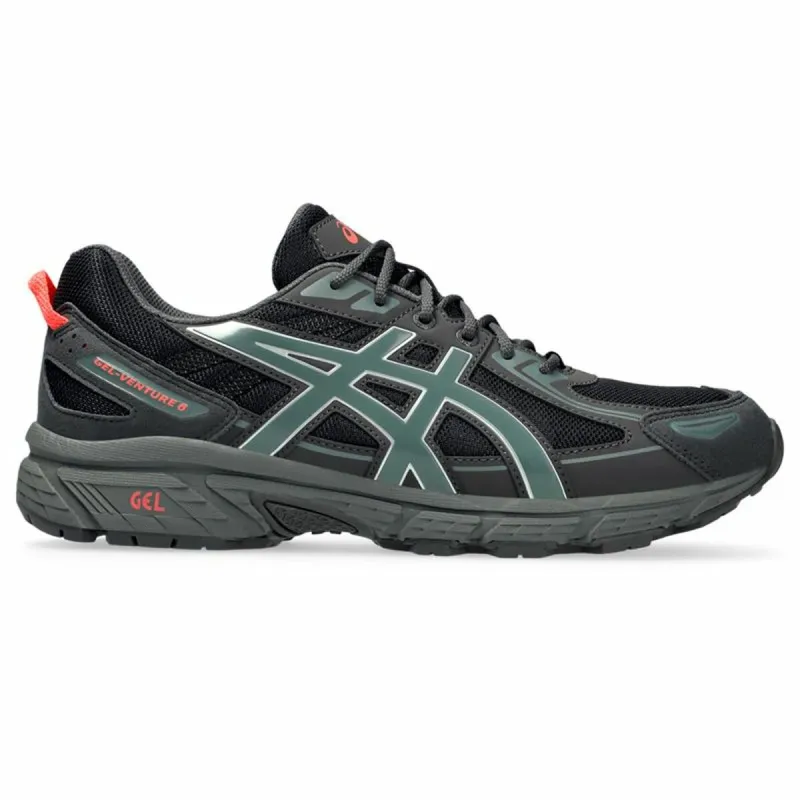 Повседневная мужская обувь Asics Gel-Venture 6 Чёрный Серый