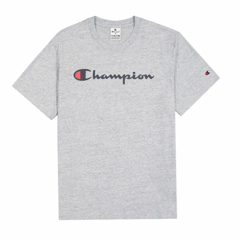 Miesten T-paita Champion Crewneck Vaaleanharmaa