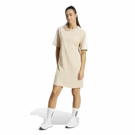 Suknelė Adidas 3S Bf Rusvai gelsva