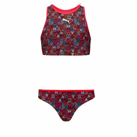 Maudymosi Kelnaites Mergaitėms Puma Printed Set Raudona