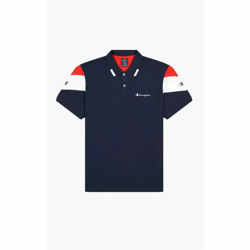 Футболка с коротким рукавом мужская Champion 217539-BS007 Тёмно Синий (L)