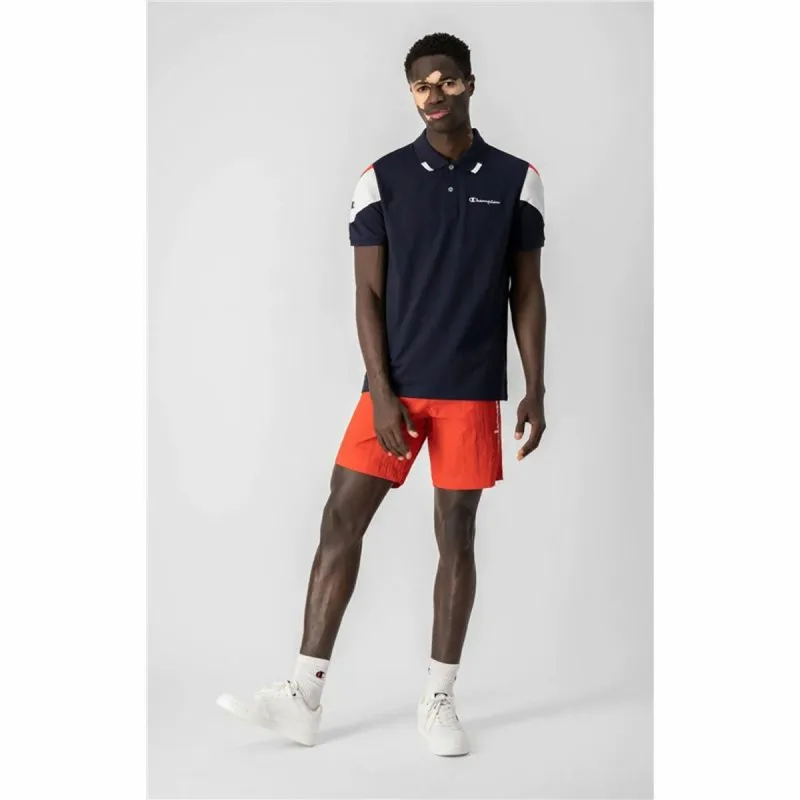 Футболка с коротким рукавом мужская Champion 217539-BS007 Тёмно Синий (L)