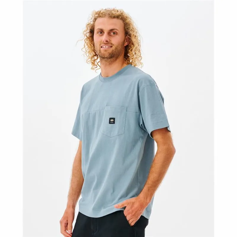 Vyriški marškinėliai su trumpomis rankovėmis Rip Curl Pocket Quality Surf Mėlyna