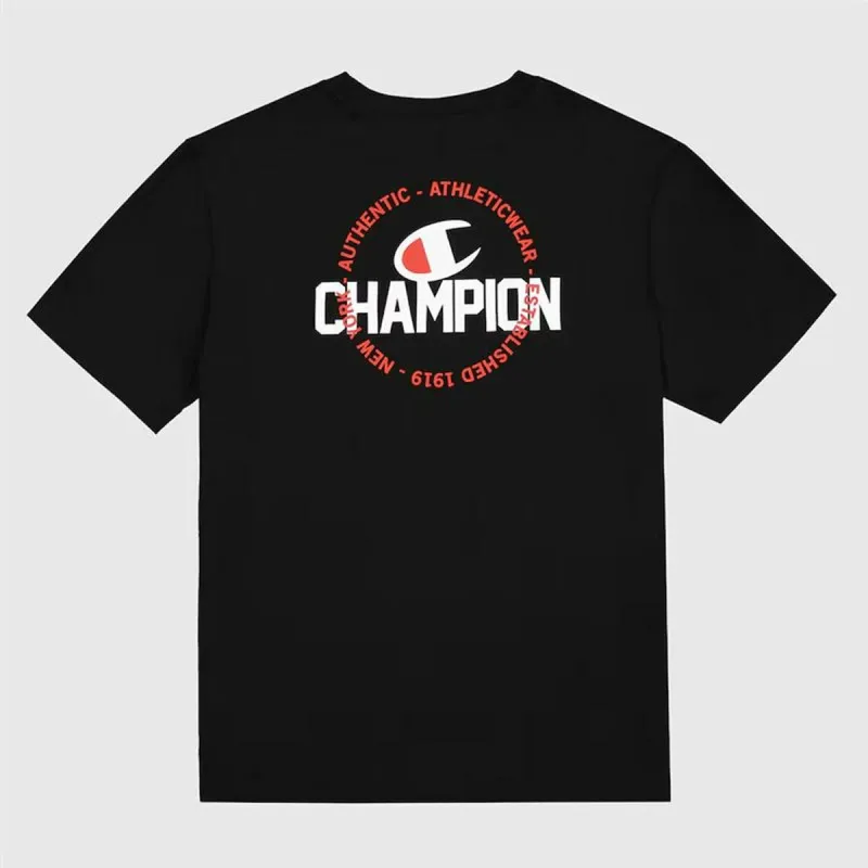 Vyriški marškinėliai su trumpomis rankovėmis Champion Champion SS Juoda